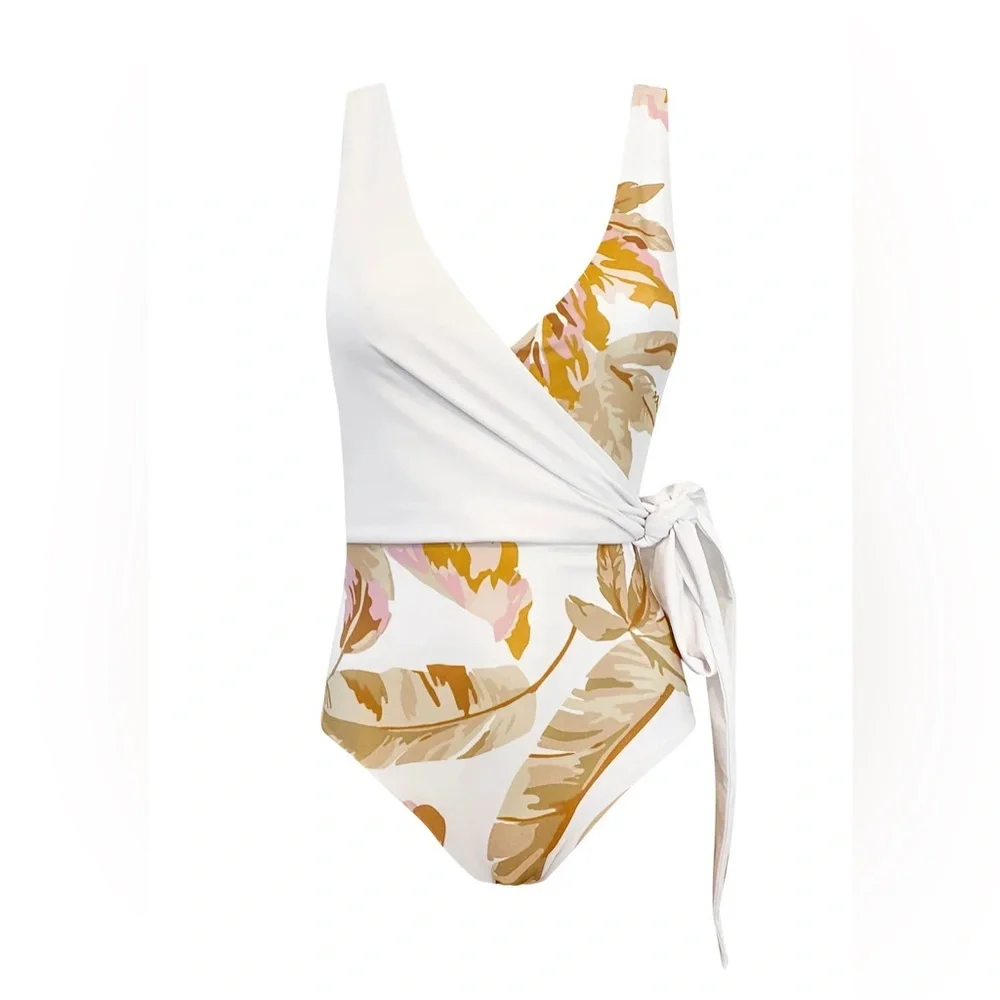 Baiia Bahamas Reversible One-Piece Swimsuit – Size 16 NWT - Picture 1 of 15